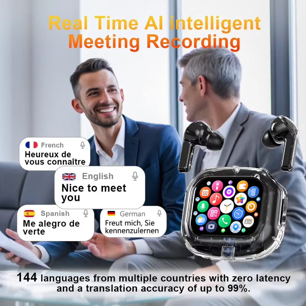 Écouteurs Sans Fil Pro — Réduction de Bruit 40h Autonomie