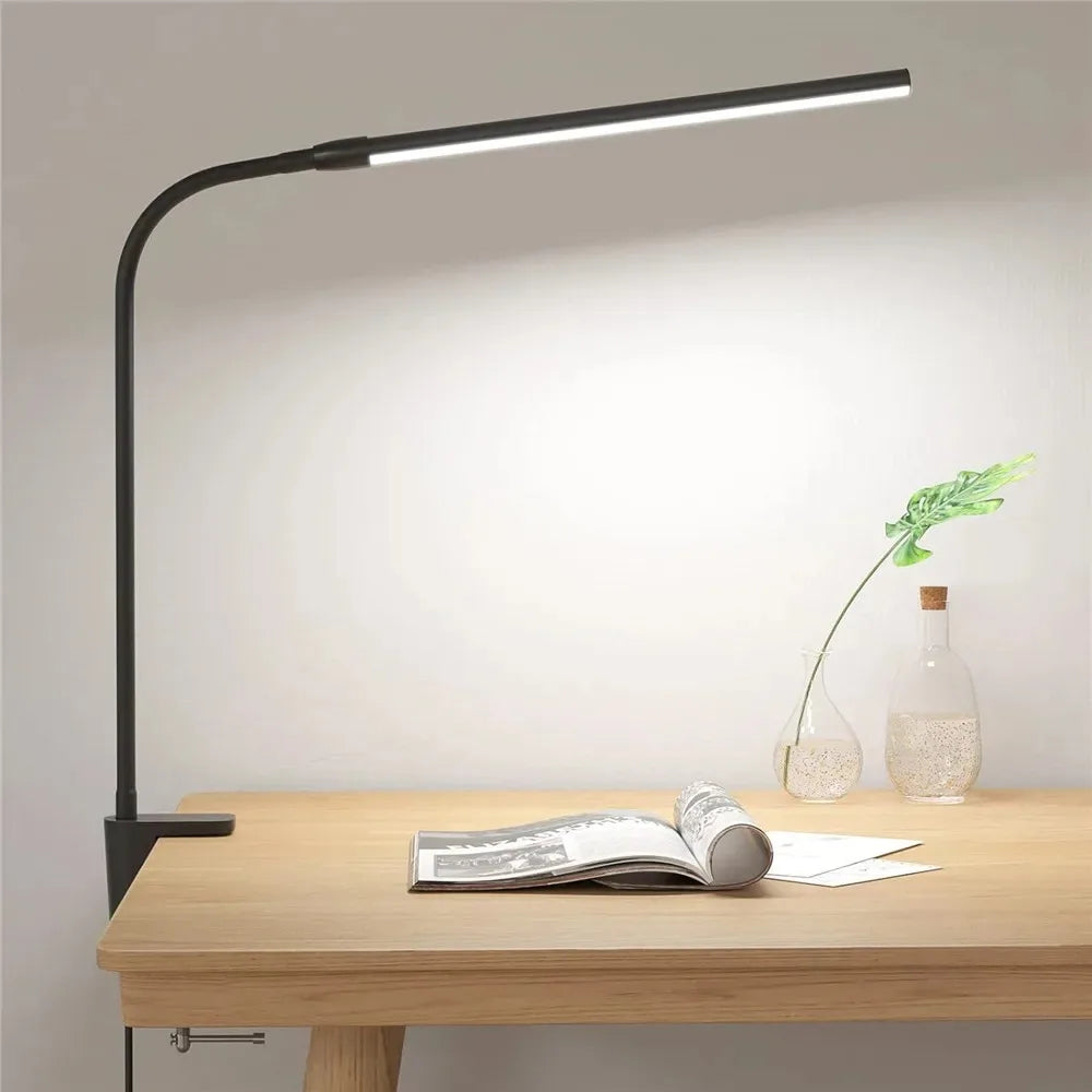 Lampe Bureau LED — Double Tête Architecte Soin des Yeux