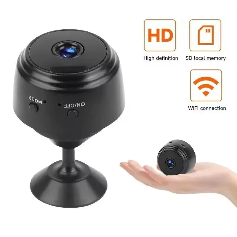 Caméra Sécurité WiFi IA — Surveillance 360° Jour & Nuit
