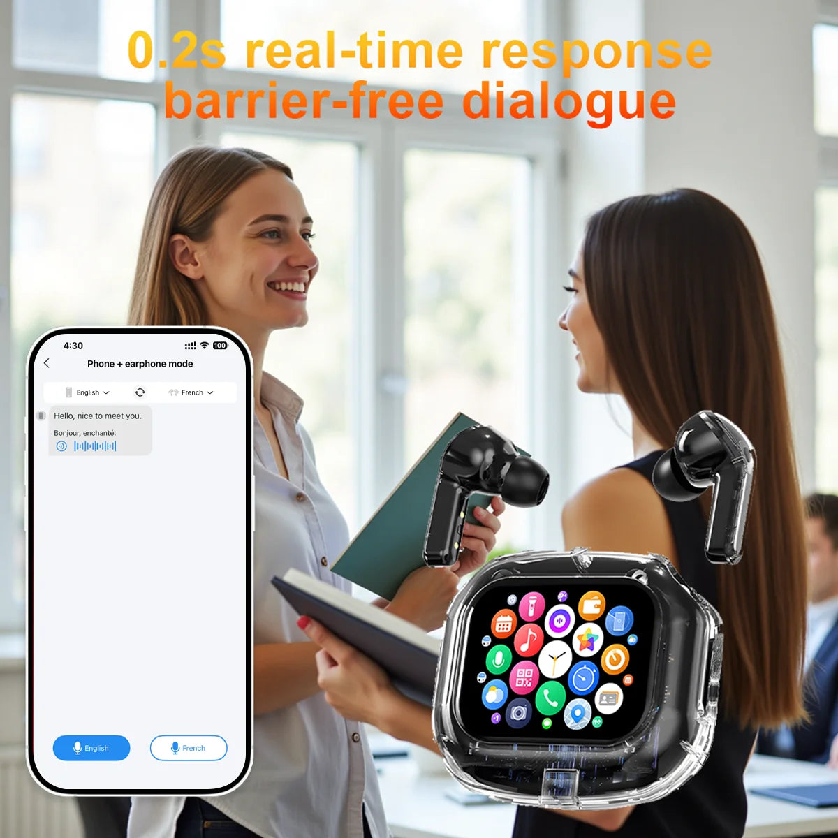 Écouteurs Sans Fil Pro — Réduction de Bruit 40h Autonomie